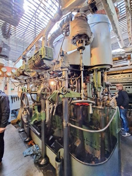 Historisches Dampfschiff Bussard