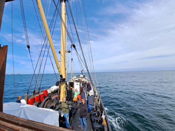 Historisches Dampfschiff Bussard