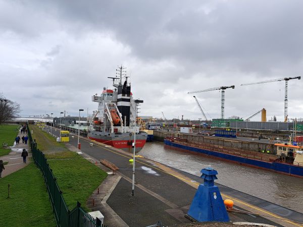 Schleuse Brunsbüttel